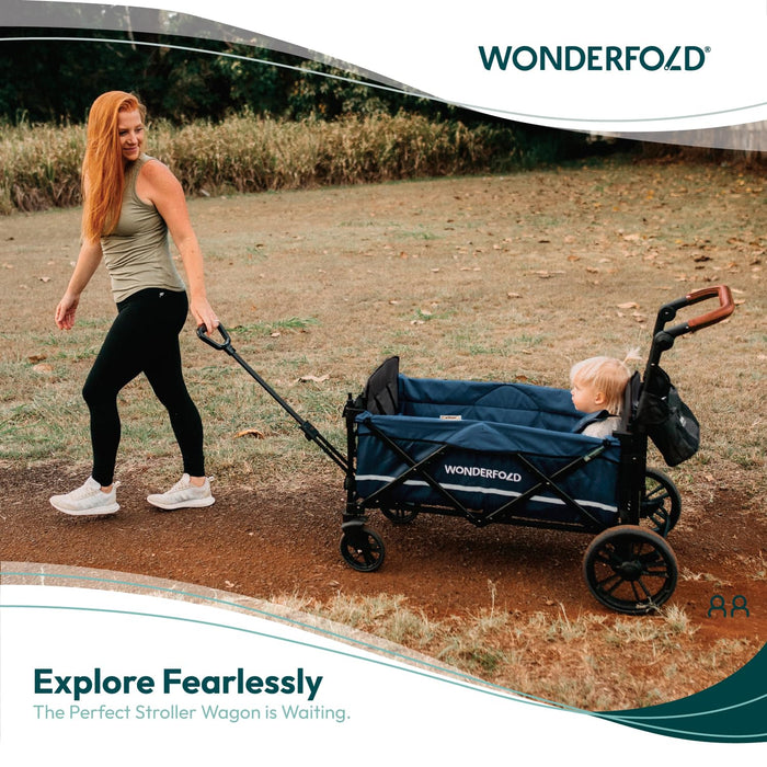 Wonderfold X2 - Poussette double à pousser et à tirer