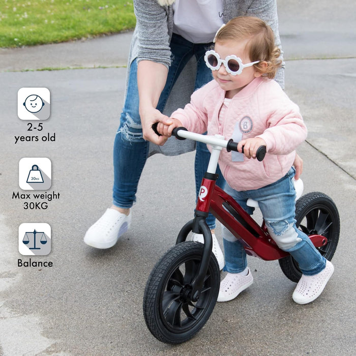 Q Play Toddlers & Kids Racer Balance Bike