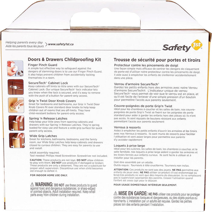 Safety 1st Doors & Drawers Child Proofing Kit - 26pcs