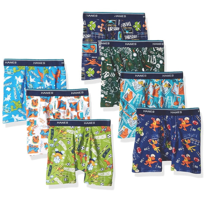 Boxers ultra doux pour tout-petits garçons de Hanes - Lot de 7