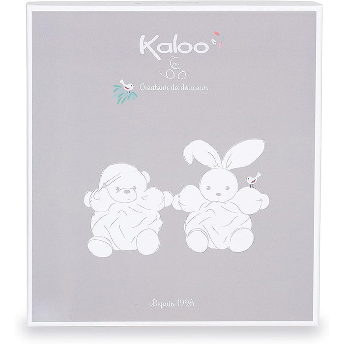 Kaloo Petit Ourson Doudou de sécurité en peluche crème ivoire - 20 cm / 8 po