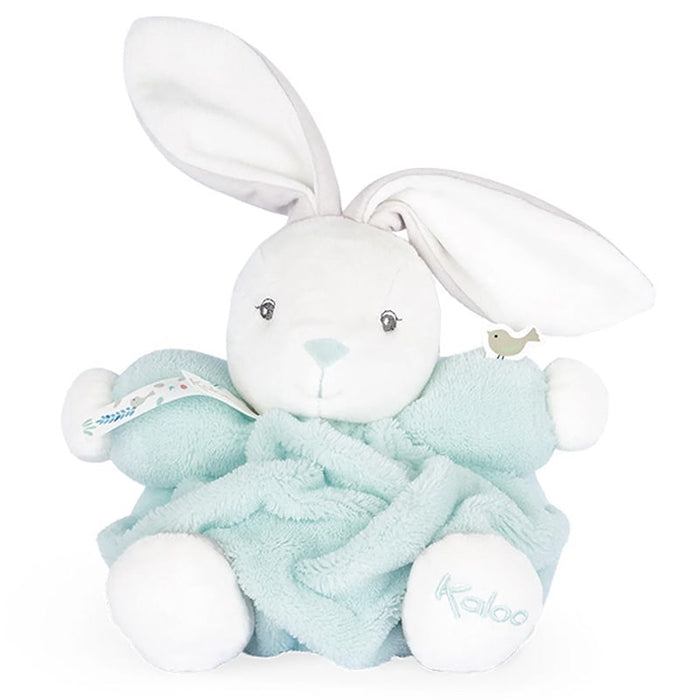 Kaloo Chubby Rabbit Plush for Babies and Toddlers Water-color Aqua - Small (20 cm/8")