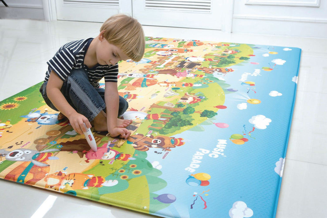 Tapis de jeu sensoriel pour bébé et enfant - défilé musical (jeu sonore) de Dwinguler