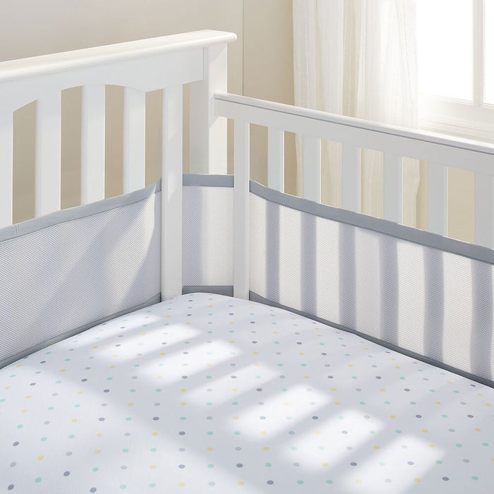 BreathableBaby Breathable Mesh Liner for Full-Size Cribs, Classic 3mm Mesh