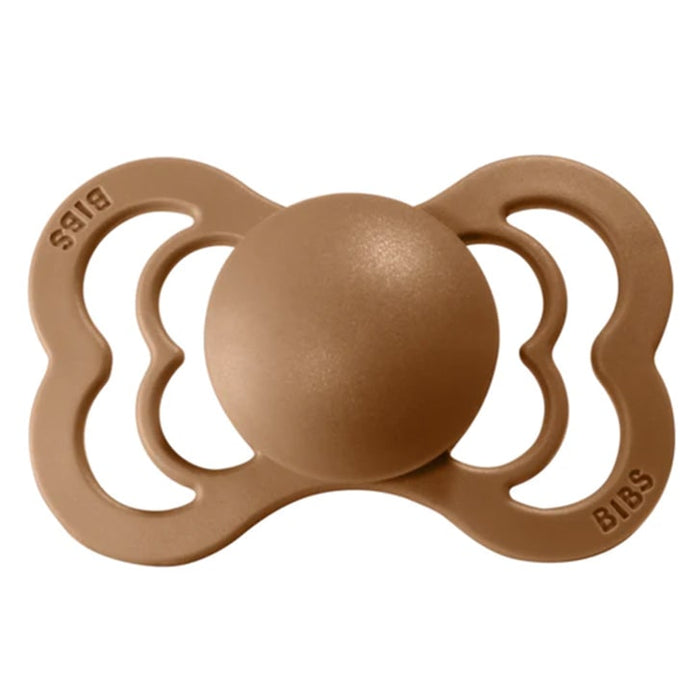 Bibs Supreme Natural Rubber Pacifiers - 2 Pack