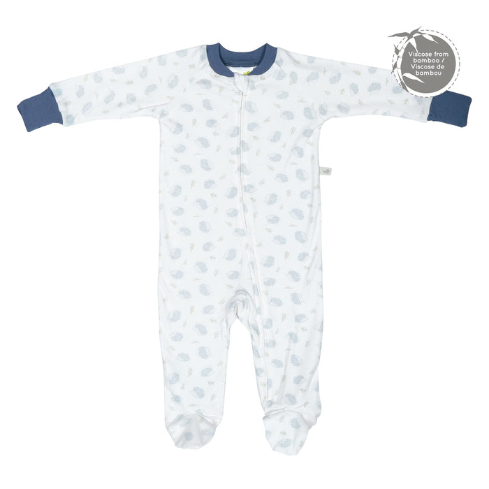 Pyjama pour bébé 1 pièce en bambou Perlimpinpin - Porc-épics