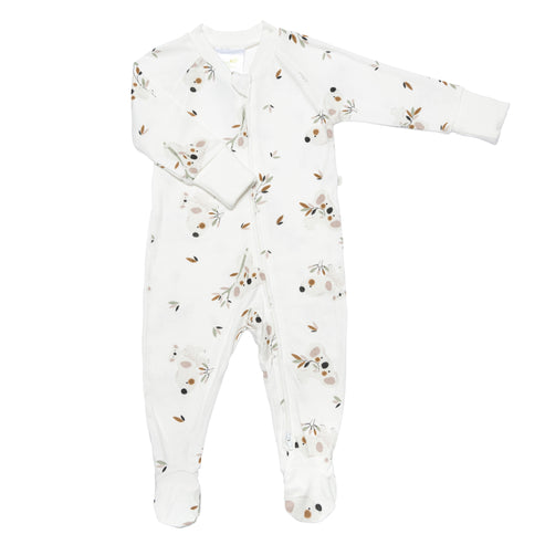 Pyjama pour bébé 1 pièce en bambou Perlimpinpin - Koalas