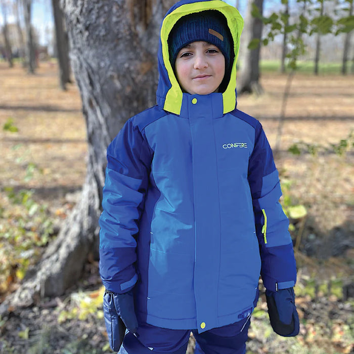 Conifere BROCKEN - Boys Snowsuit - Blue (Size 10yrs)