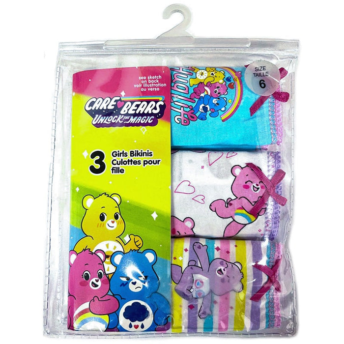 Jellifish Care Bears Girls Underwear - 3 Pack
