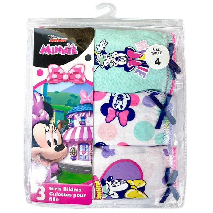 Jellifish - Jellifish Disney Minnie Mouse Girls Underwear (3 Pack)