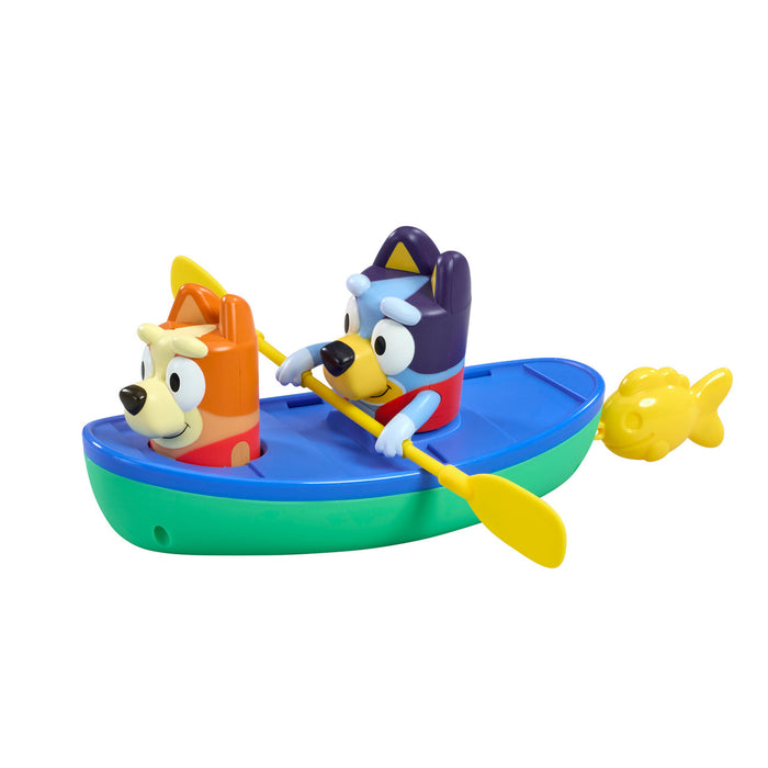 Jouet de bain canoë à tirer Bluey de Tomy Toomies 