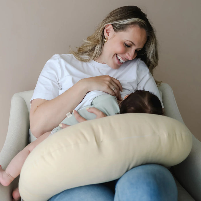 Coussin d'allaitement biologique Snuggle Me | Coussin d'allaitement