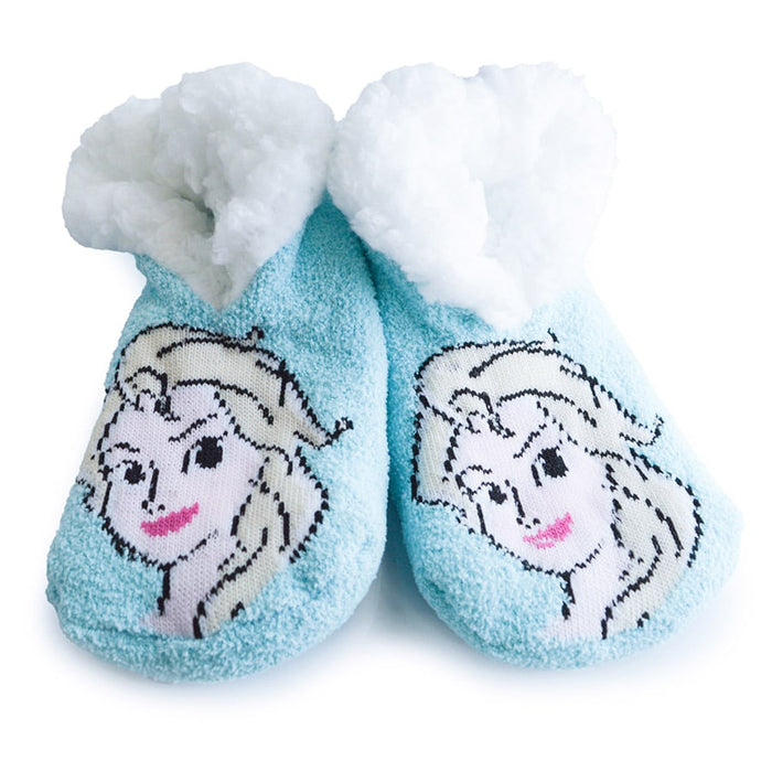Pantoufles-chaussettes avec sherpa Princesse Disney antidérapantes de Jellifish - 1 paire