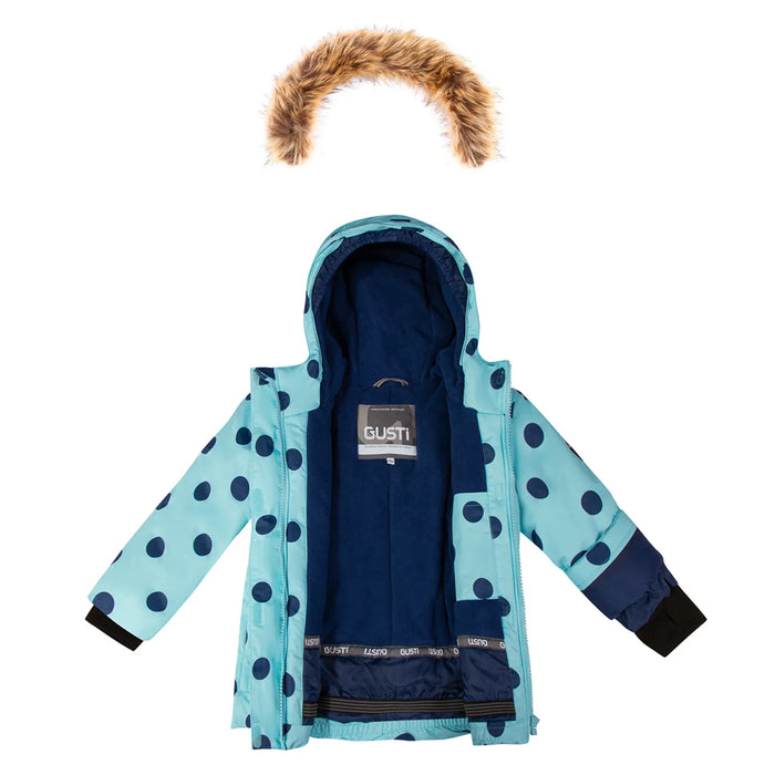 Gusti Girls Snowsuit - Polkadots (3T to 13/14Y)