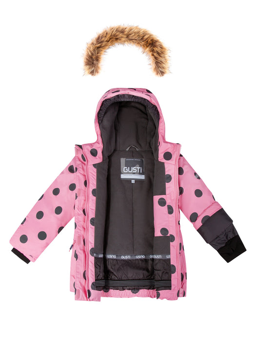 Gusti Girls Snowsuit - Polkadots (3T to 13/14Y)