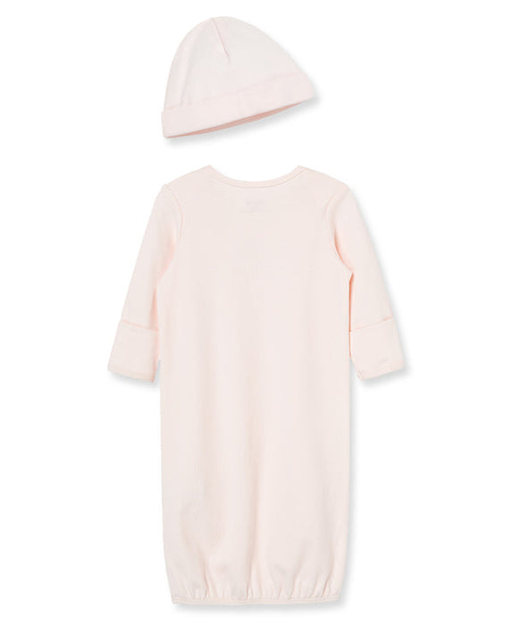 Little Me Pyjama et bonnet ours rose