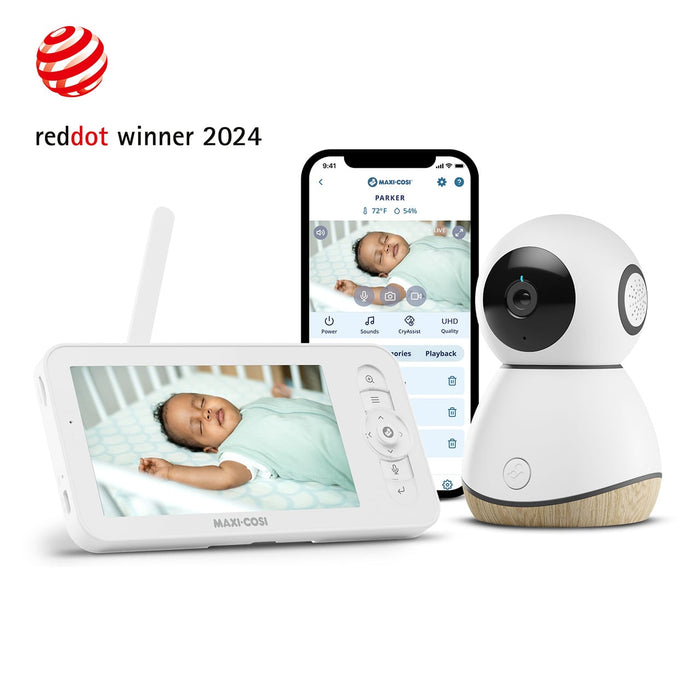 Maxi-Cosi See Pro 360° Baby Monitor & Parent Unit With CryAssist Technology