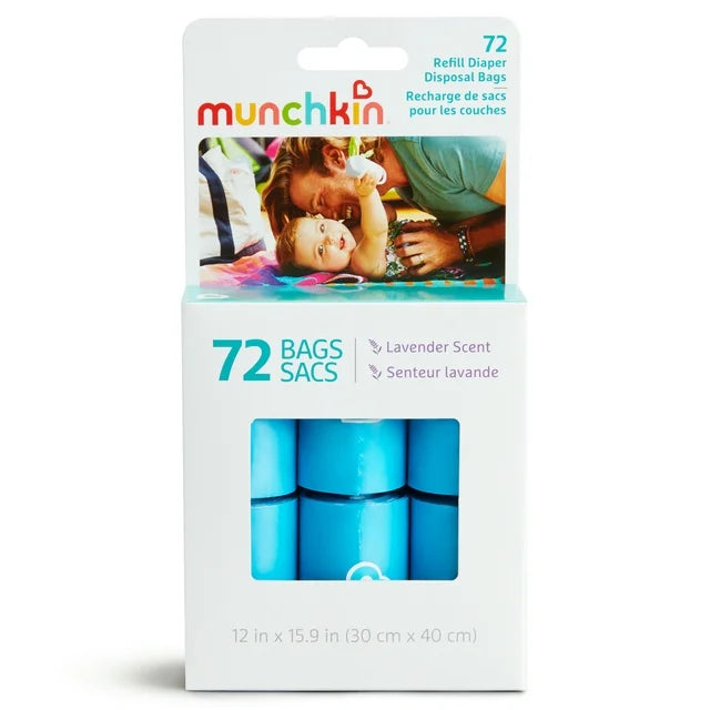 Munchkin Change and Toss Diaper Bag Refills - 6 Pack