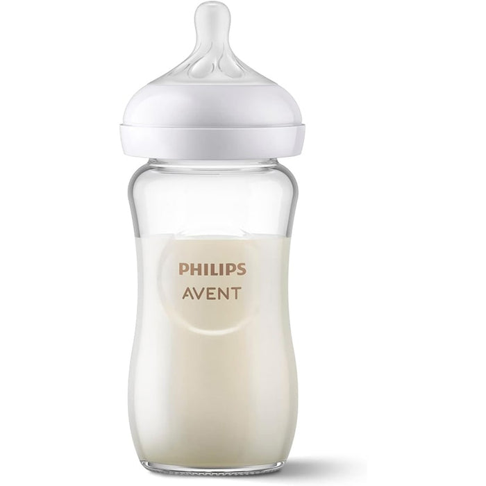 Biberon en verre Naturel de Philips Avent 8 oz/250 ml - Pqt de 1