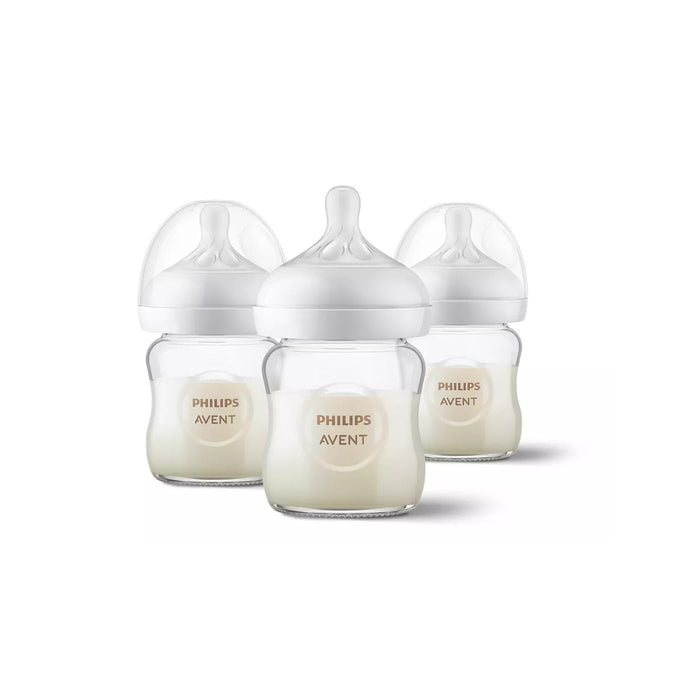 Philips Avent® Glass Natural Bottle - 3 pack