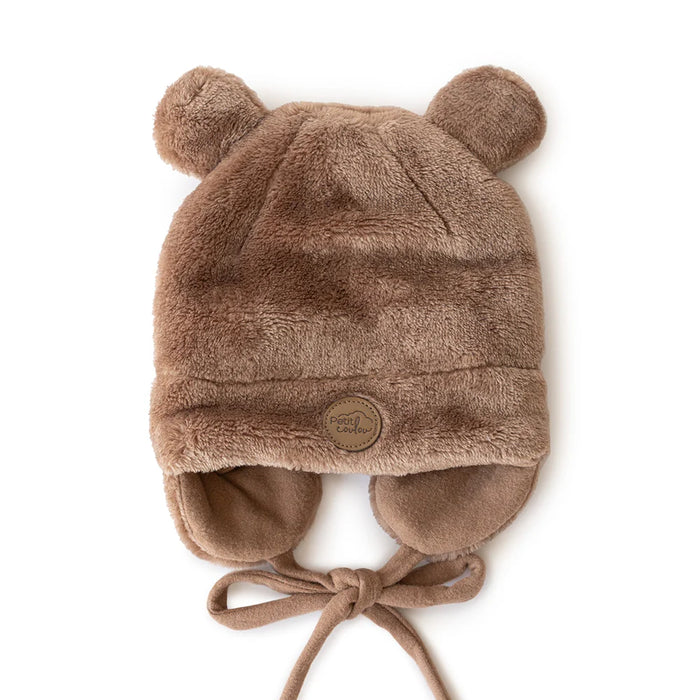 Bonnet en peluche Ourson Petit Coulou pour bébé (0 à 18 mois)