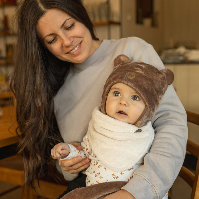 Petit Coulou Minky Neck Warmer for Babies (0 to 18m)