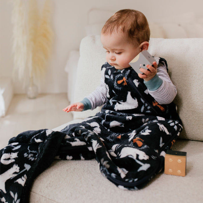 Perlimpinpin Eco-Friendly Soft Plush Baby Blanket