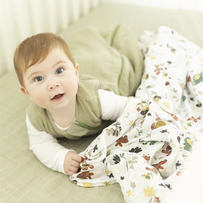 Couvertures d'emmaillotage pour bébé en mousseline de coton Perlimpinpin