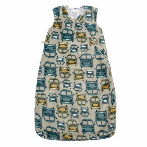 Perlimpinpin Eco-Friendly Plush Baby Sleep Bag - Vans (1.5 Togs)
