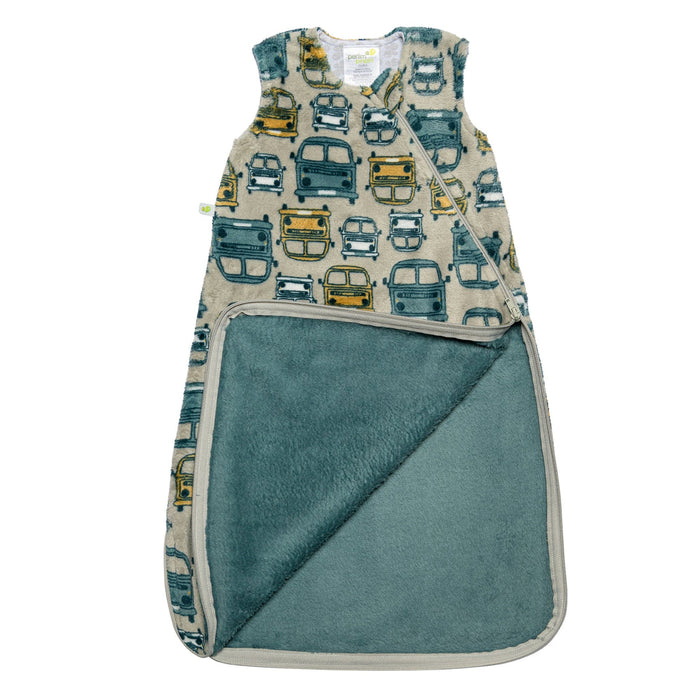 Perlimpinpin Eco-Friendly Plush Baby Sleep Bag - Vans (1.5 Togs)