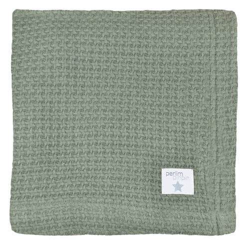 Perlimpinpin Bamboo Knitted Baby Blanket