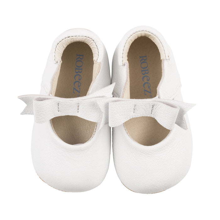 Chaussures pour bébé First Kicks Sofia de Robeez - Blanc