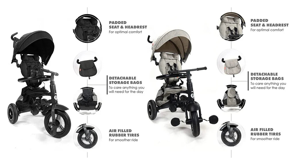 Q Play Rito Plus Folding Stroller Trike