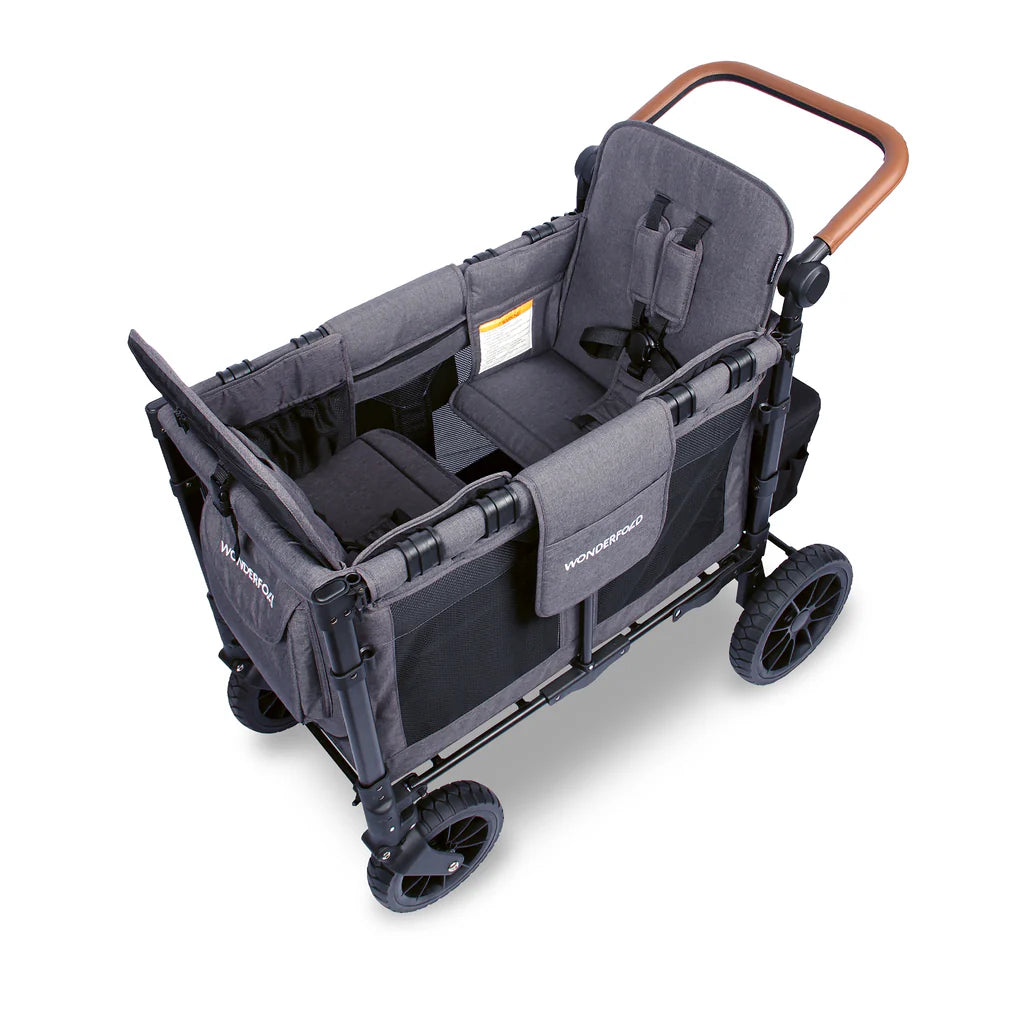 Poussette-wagon double Wonderfold W2 LUXE Premium Push