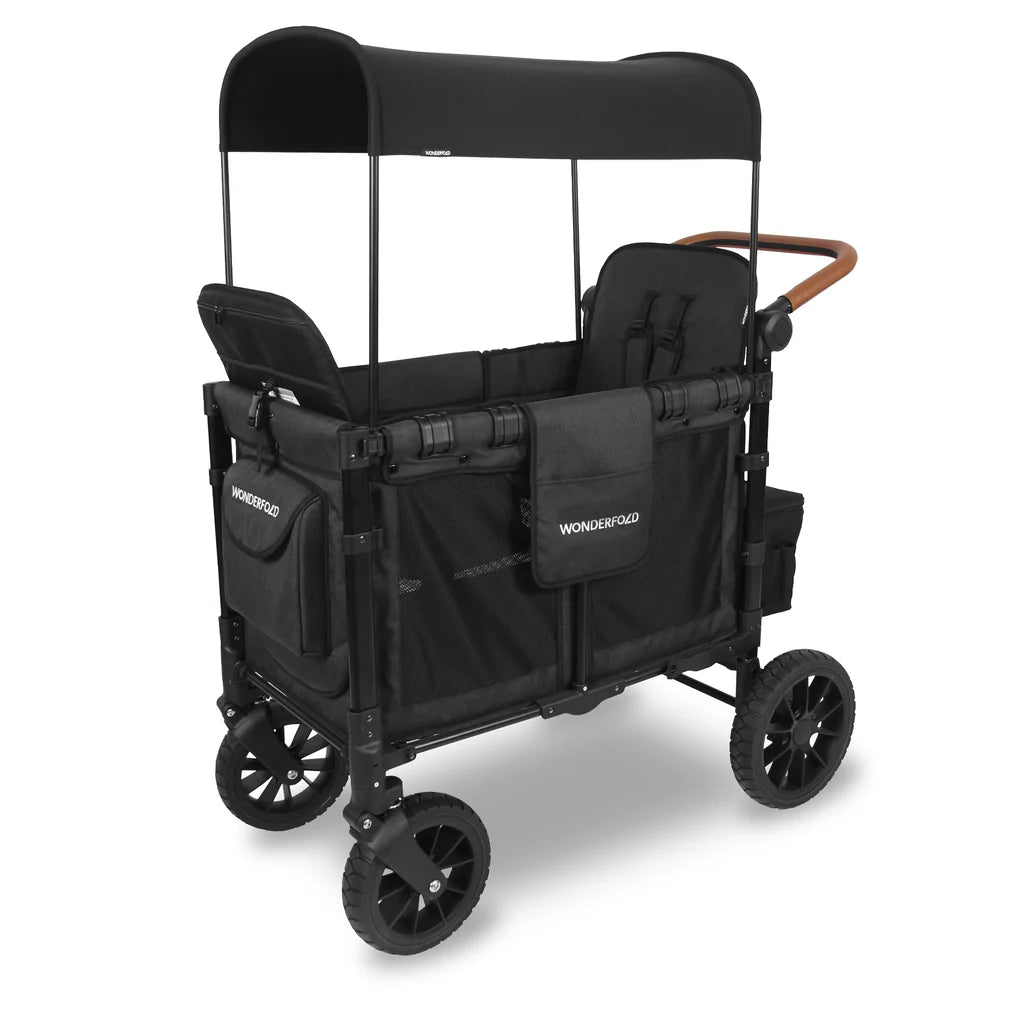 Poussette-wagon double Wonderfold W2 LUXE Premium Push