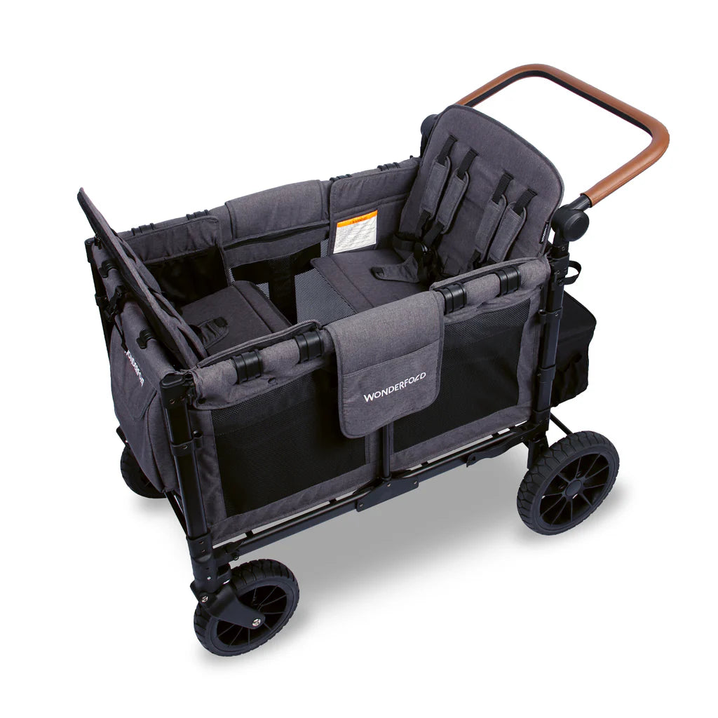 Poussette-wagon quadruple Wonderfold W4 LUXE Premium Push