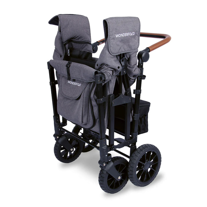 Wonderfold W4 LUXE Premium Push Quad Stroller