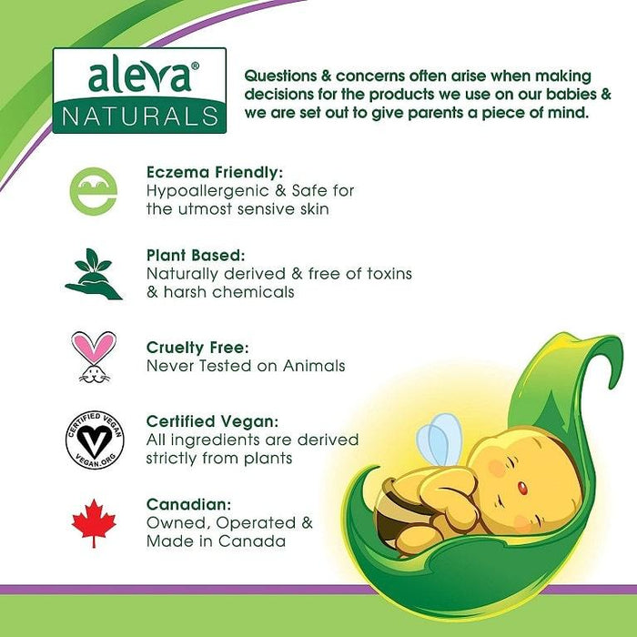 Aleva® - Aleva Naturals Organic Ingredients Baby & Toddler Sunscreen Lotion SPF 45+ Fragrance-Free 3.4 fl oz. /100 ml