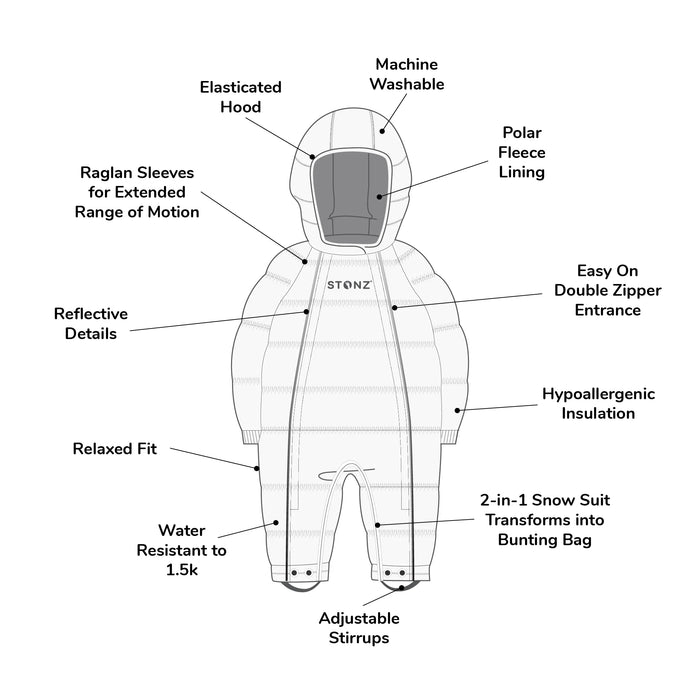 Stonz Puffy Baby & Toddler Snow Suit