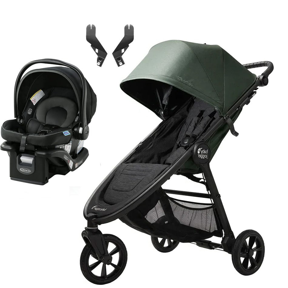 Baby Jogger City Mini GT2 Stroller & Graco Snugride 35 Lit LX Car Seat