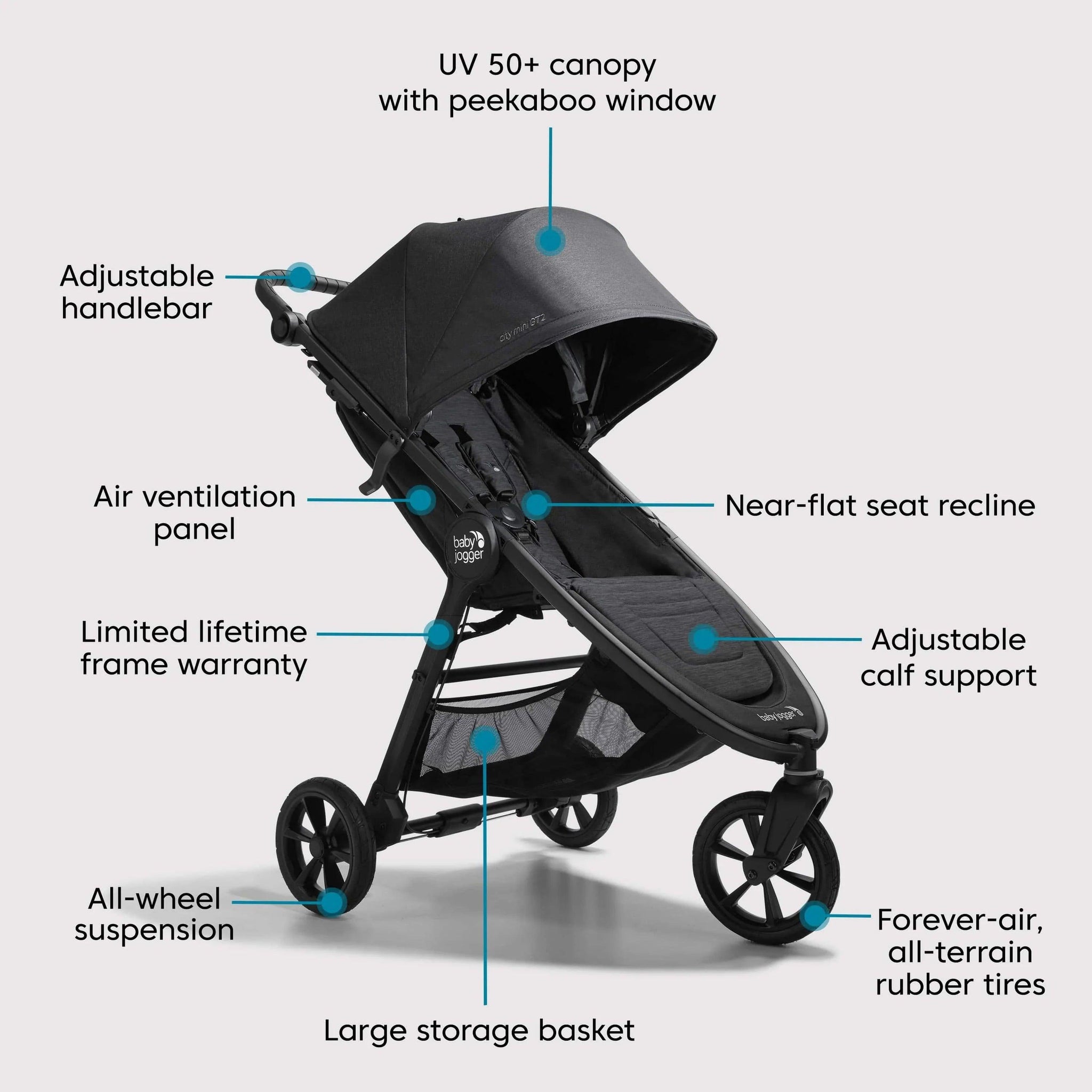 Baby Jogger® - Baby Jogger City Mini GT Stroller and City Go Car Seat