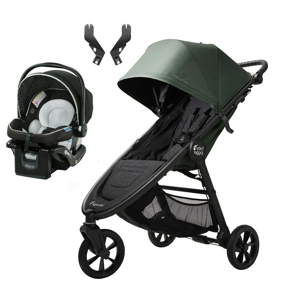 Baby Jogger City Mini GT2 Stroller & Graco Snugride 35 Lit LX Car Seat