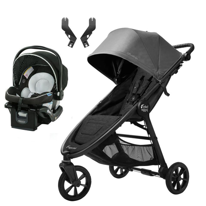 Baby Jogger City Mini GT2 Stroller & Graco Snugride 35 Lit LX Car Seat