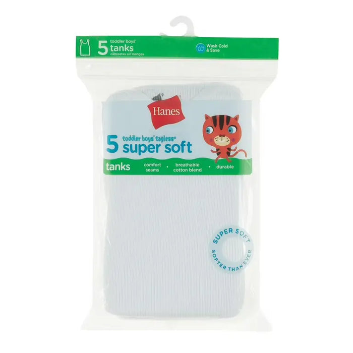 Débardeur super doux pour tout-petits garçons Hanes - Lot de 5