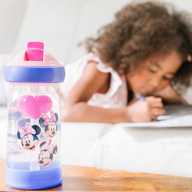 The First Years Minnie Mouse Sip & See™ Toddler Water Bottle