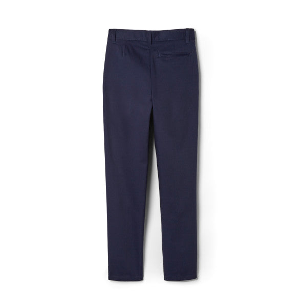 French Toast Relaxed Fit Twill Boy's Pant - Navy - SK9280