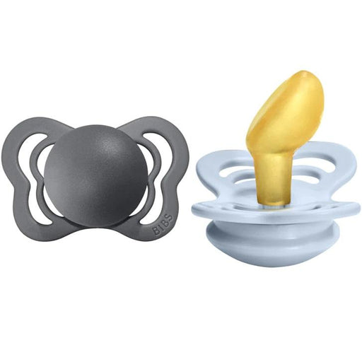 Bibs® - Bibs Couture Natural Rubber & Silicone Pacifiers - 2 Pack