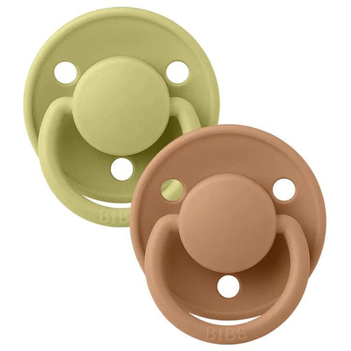 Bibs® - Bibs De Lux Natural Rubber Pacifiers - 2 Pack