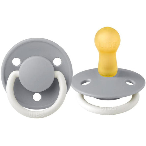 Bibs® - Bibs De Lux Natural Rubber Pacifiers - 2 Pack