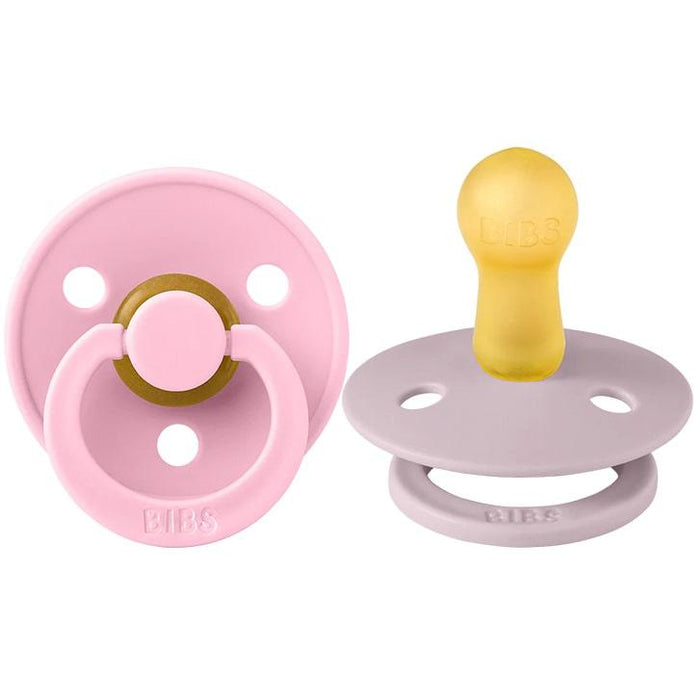 Bibs® - Bibs Original Natural Rubber Pacifiers - 2 Pack - 2 Colors